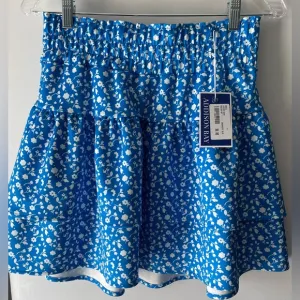 PRETTY $98 BNWT! ADDISON BAY JUNIPER SKIRT WORKOUT/ATHLEISURE BLUE/WHITE SIZE M