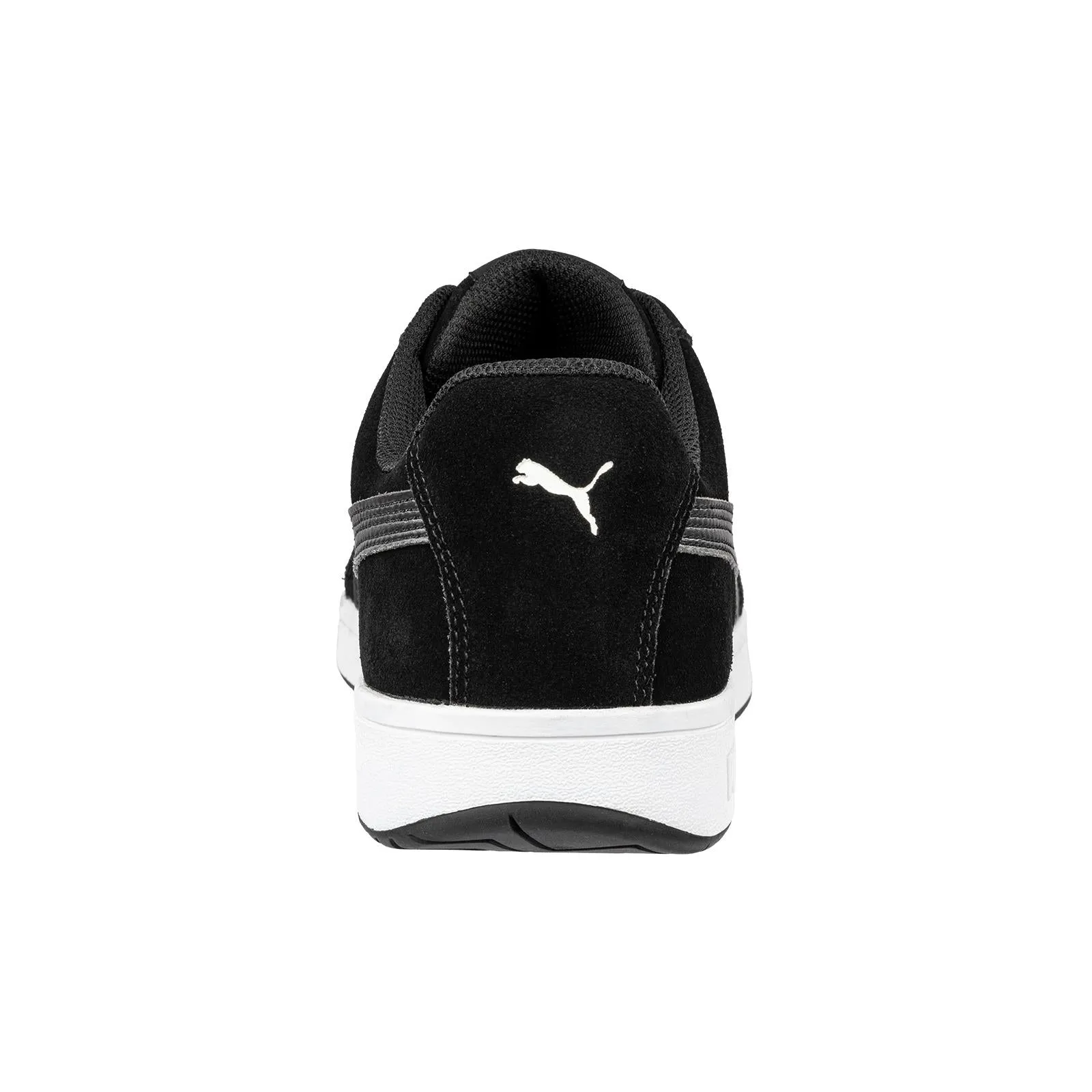 Puma Mens Iconic Suede Black Low Composite Work Safety Trainers