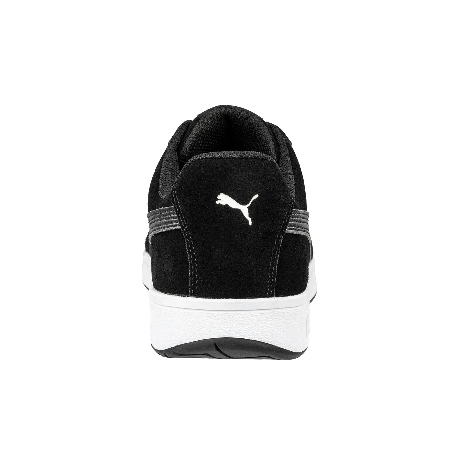 Puma Mens Iconic Suede Black Low Composite Work Safety Trainers