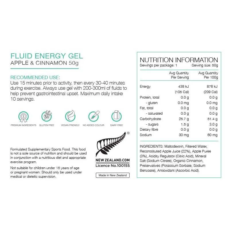 Pure Fluid Energy Gel