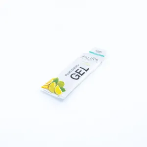 PURE Sports Nutrition Fluid Energy Gel 50g - Lemon Lime w/Caffeine (Single Serving)