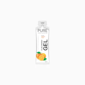 PURE Sports Nutrition Fluid Energy Gel 50g - Orange (Single Serving)