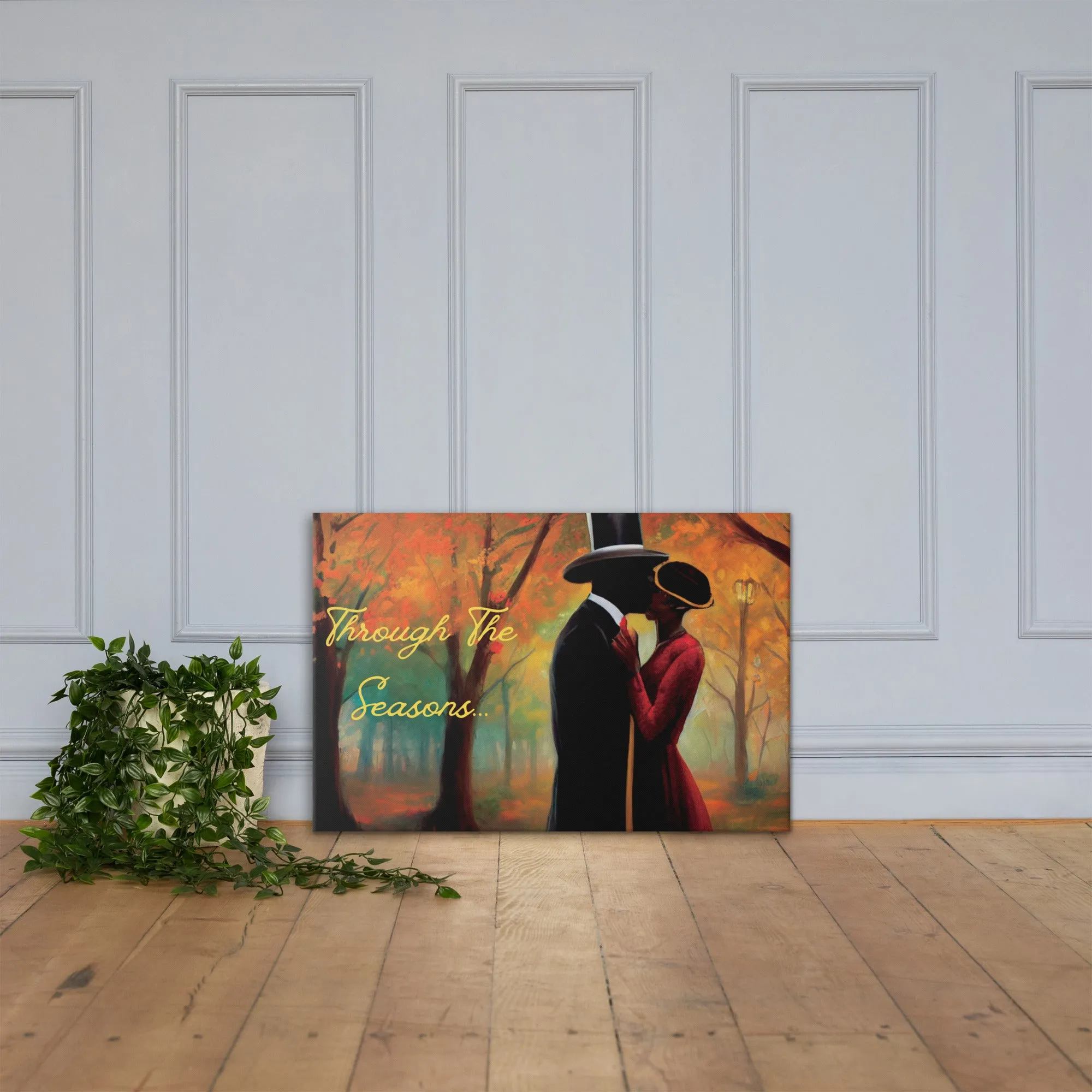 "Through The Seasons" - Digital Art Canvas