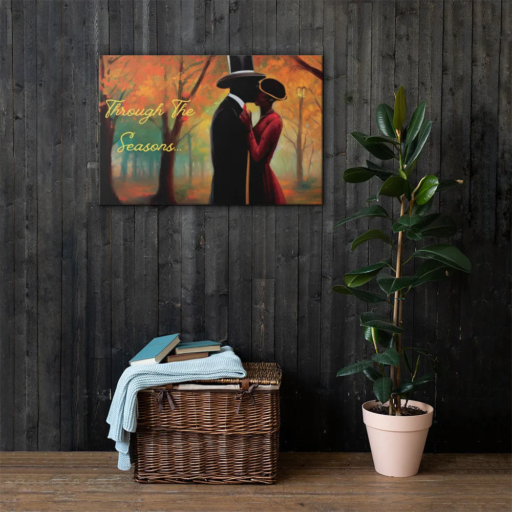 "Through The Seasons" - Digital Art Canvas