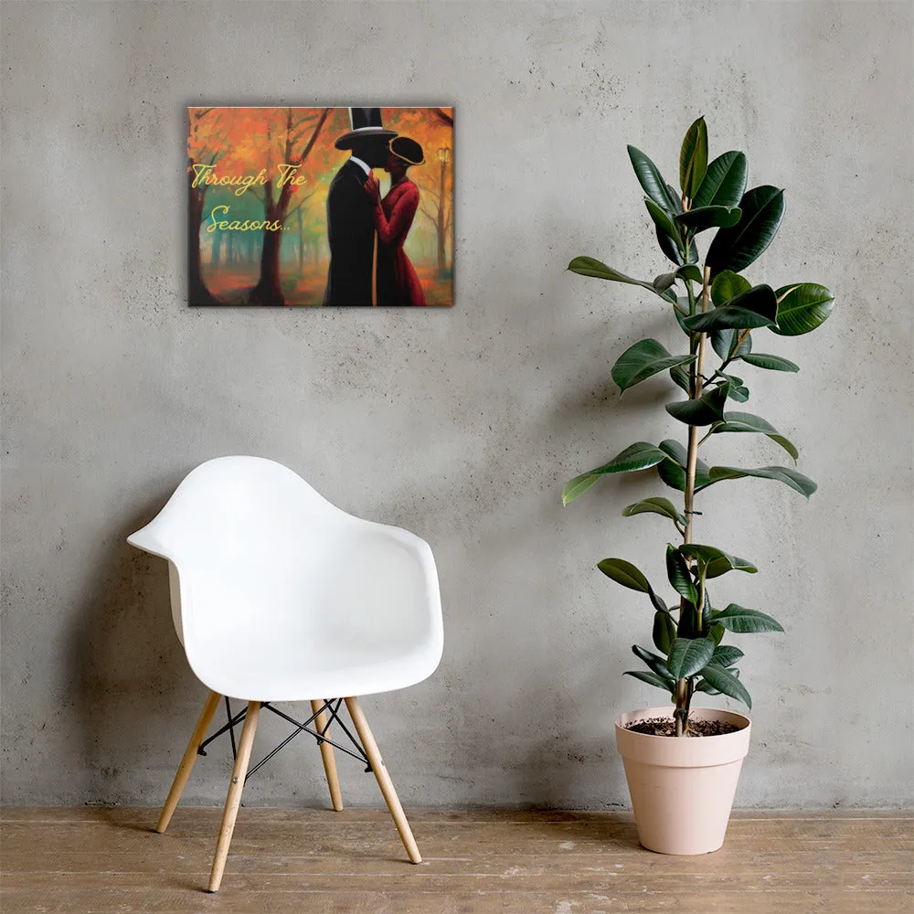 "Through The Seasons" - Digital Art Canvas