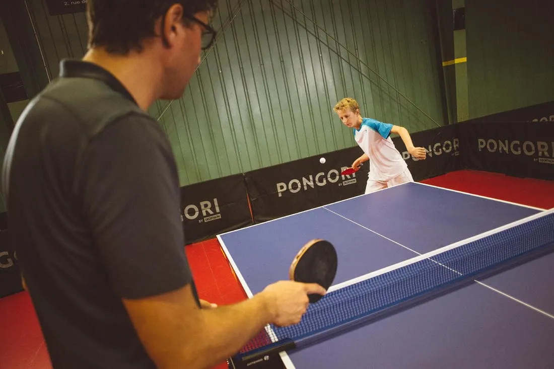 RAQUETTE DE TENNIS DE TABLE CLUB ET ÉCOLE TTR130 4* SPIN