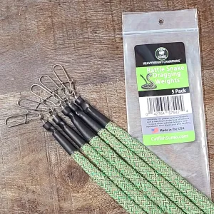 Rattle Snake™ Dragging Weights, Rattling Sinkers for Easily Drifting and Trolling Through Snags, Without Hangups