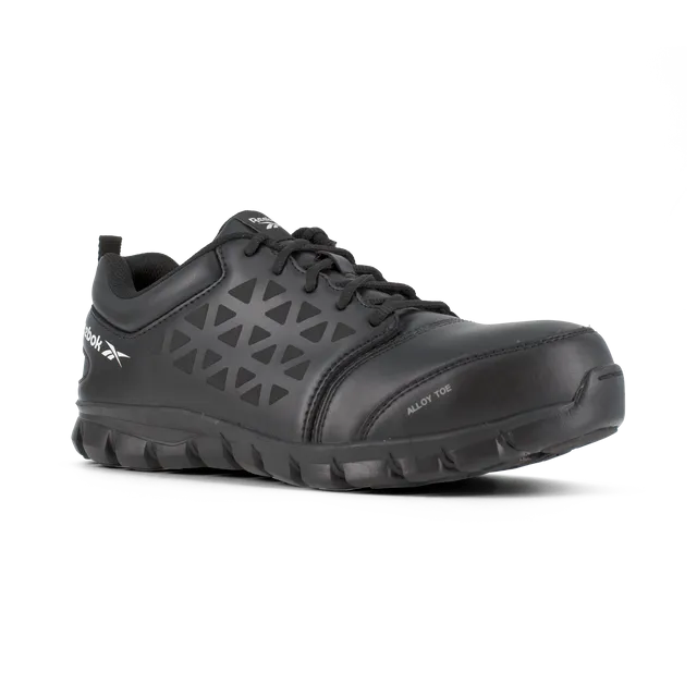 Reebok Men's Sublite Cushion Athletic Work Shoe - Black
