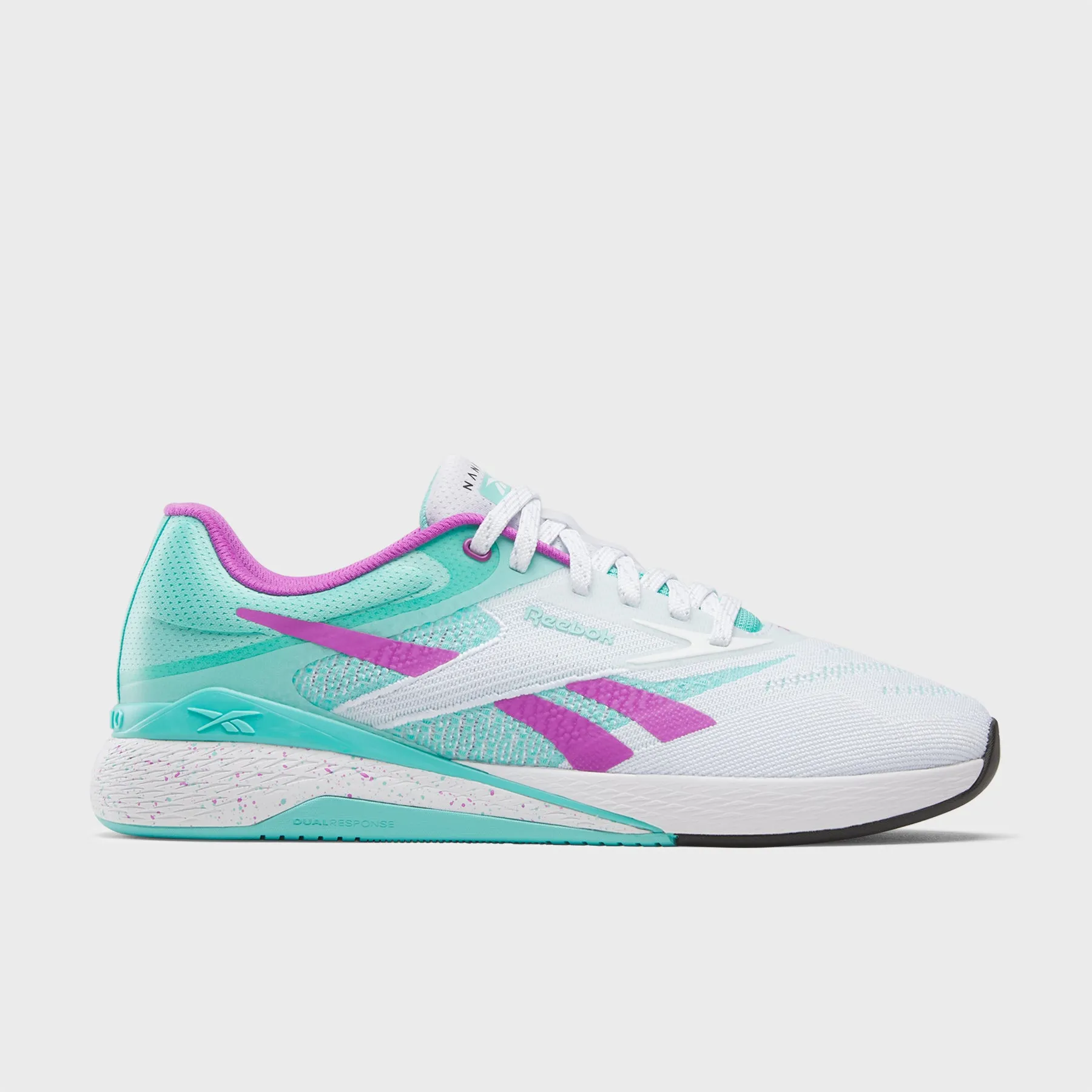 REEBOK - NANO X5 - FTW WHITE/AI AQUA/PURPLE RAVE