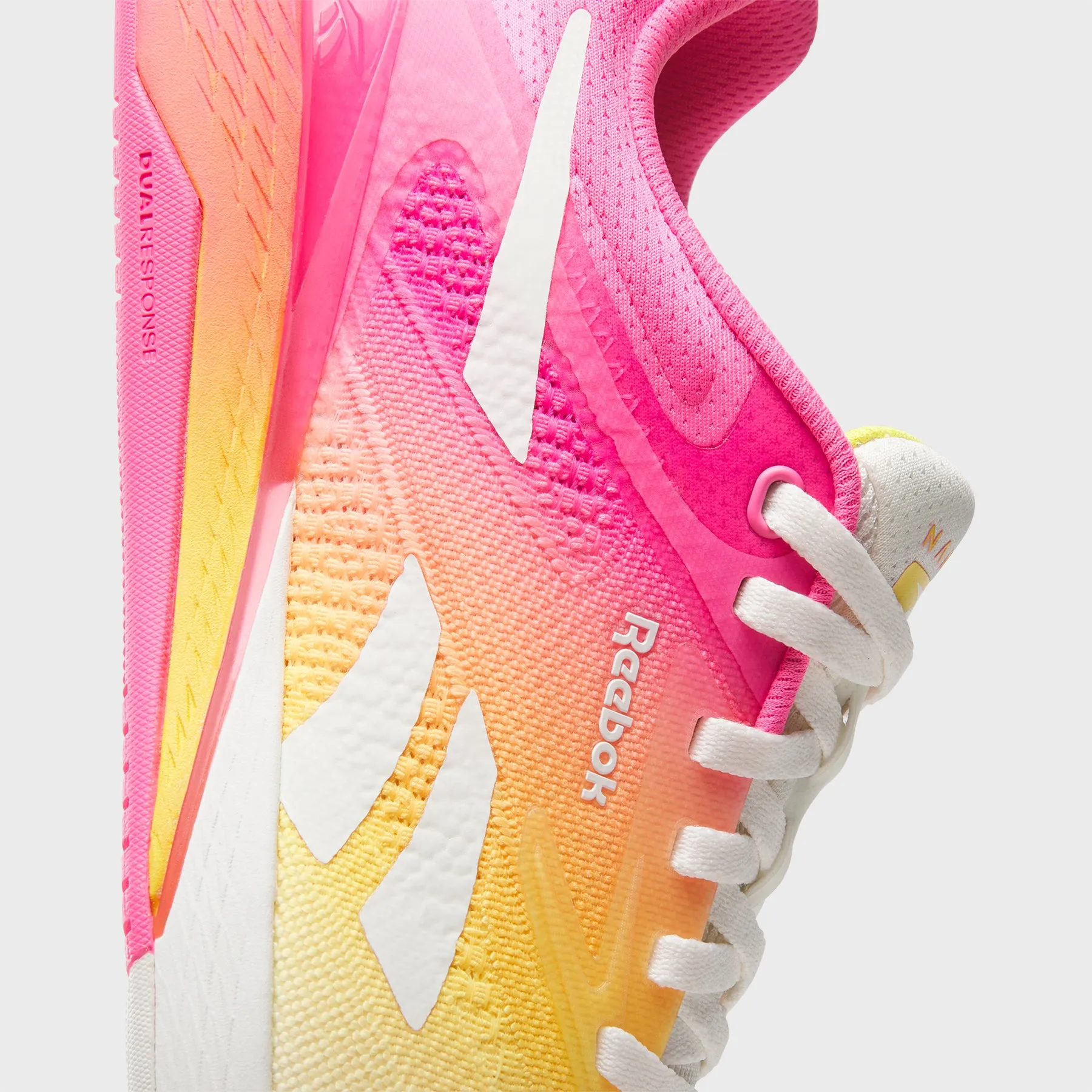 REEBOK - NANO X5 - WOMEN'S - CHALK/ATOMIC PINK/GOLDEN HAZE