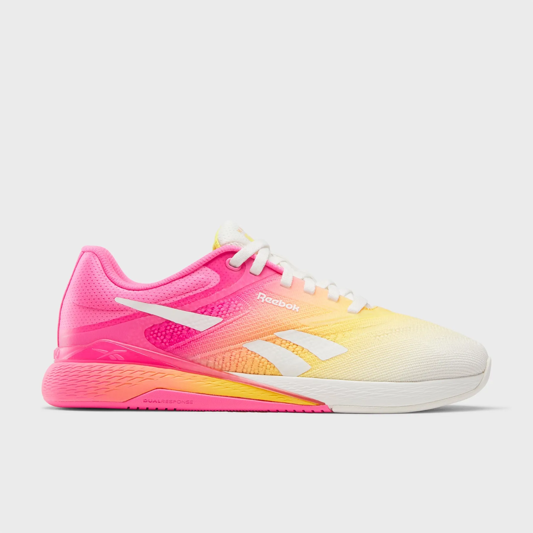 REEBOK - NANO X5 - WOMEN'S - CHALK/ATOMIC PINK/GOLDEN HAZE
