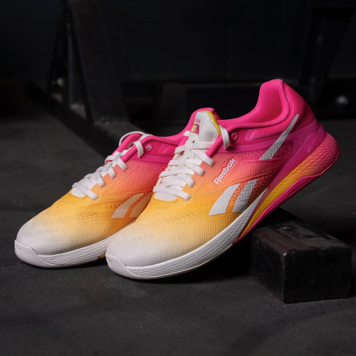 REEBOK - NANO X5 - WOMEN'S - CHALK/ATOMIC PINK/GOLDEN HAZE