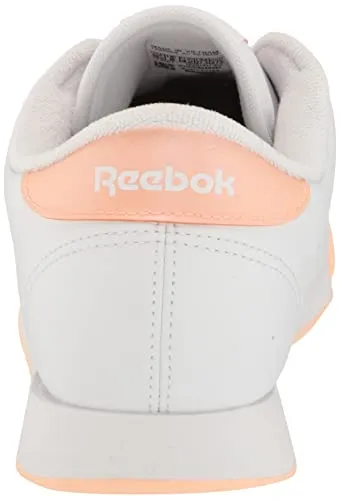 Reebok Women's Princess Sneaker, Aura Orange/White, 10