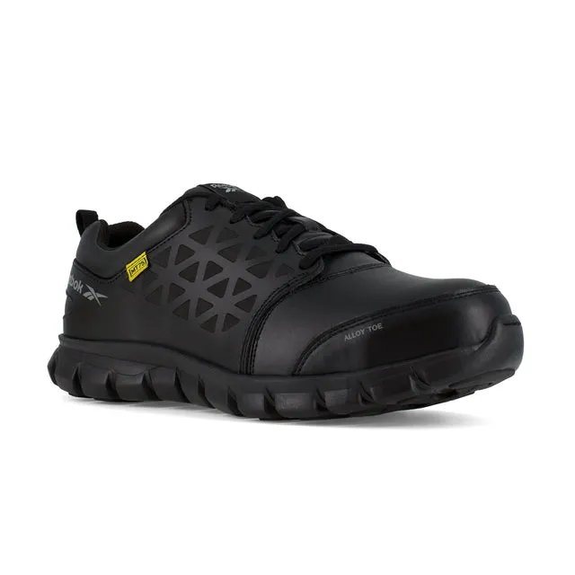 Reebok Women's Sublite Cushion Alloy Toe Athletic Work Shoe - Black - RB460