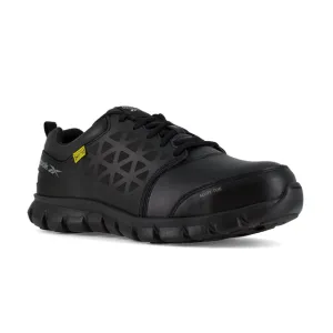 Reebok Women's Sublite Cushion Alloy Toe Athletic Work Shoe - Black - RB460