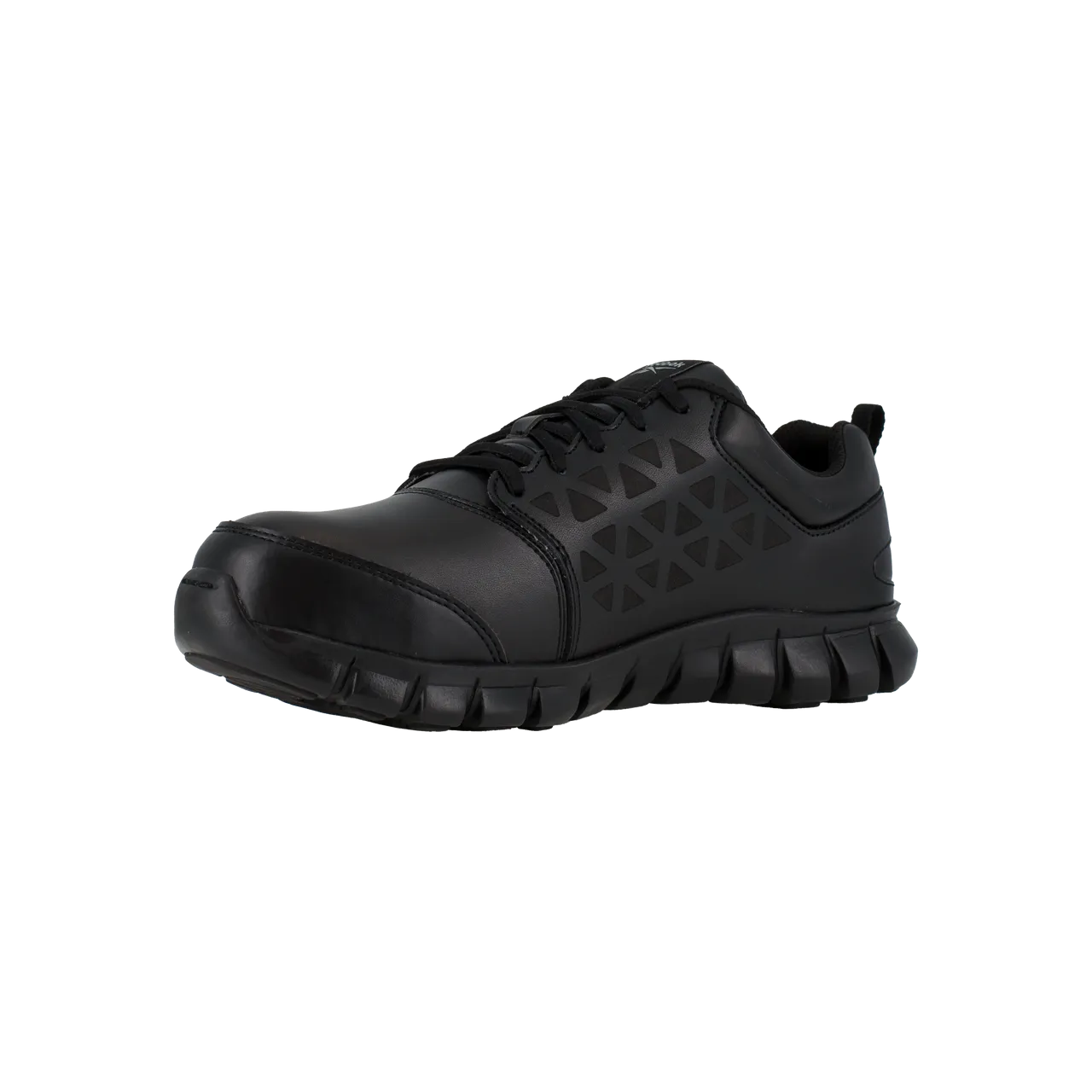 Reebok Women's Sublite Cushion Alloy Toe Athletic Work Shoe - Black - RB460