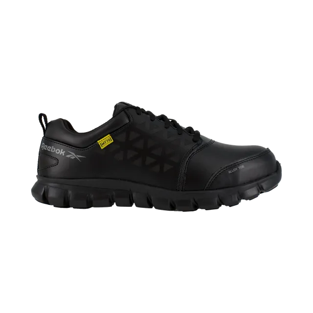 Reebok Women's Sublite Cushion Alloy Toe Athletic Work Shoe - Black - RB460