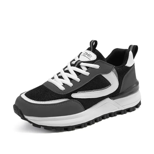 Retro Sneakers Women Sport Shoes Fashion Tennis Running Trainers