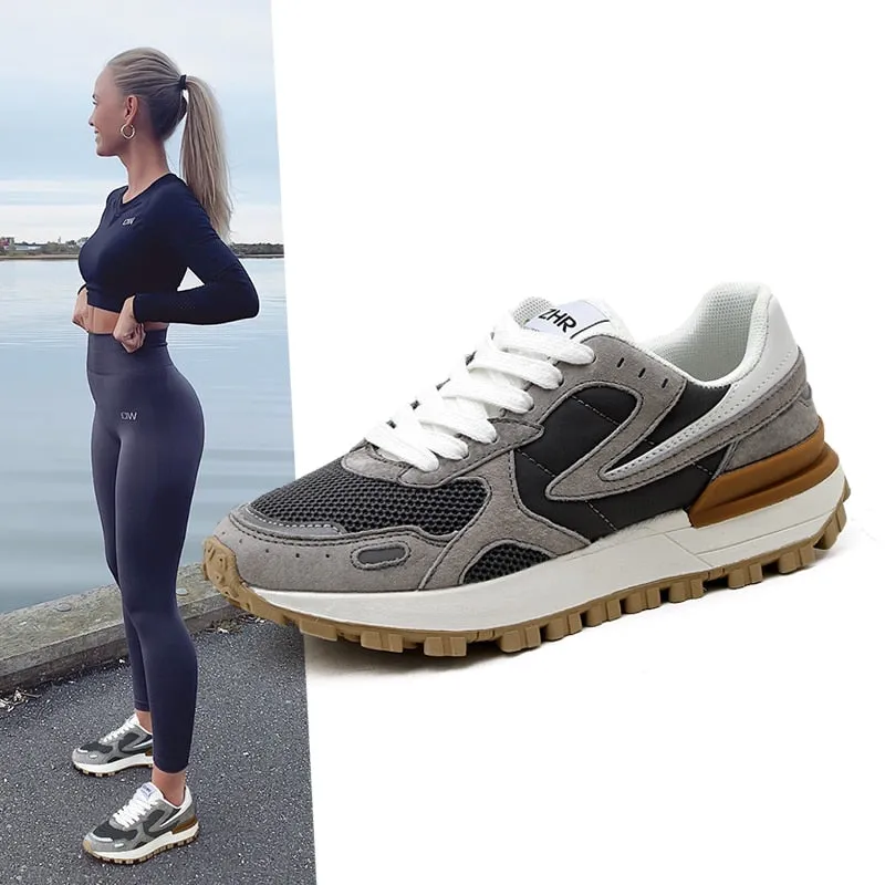 Retro Sneakers Women Sport Shoes Fashion Tennis Running Trainers