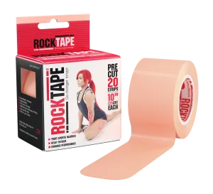 Rocktape 2" Pre-cut INTL, 20 Strips