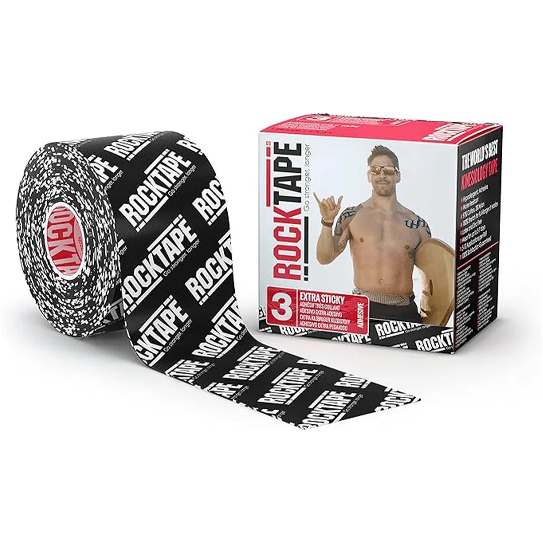 RockTape Extra-Sticky Kinesiology Tape (5cm x 5m)