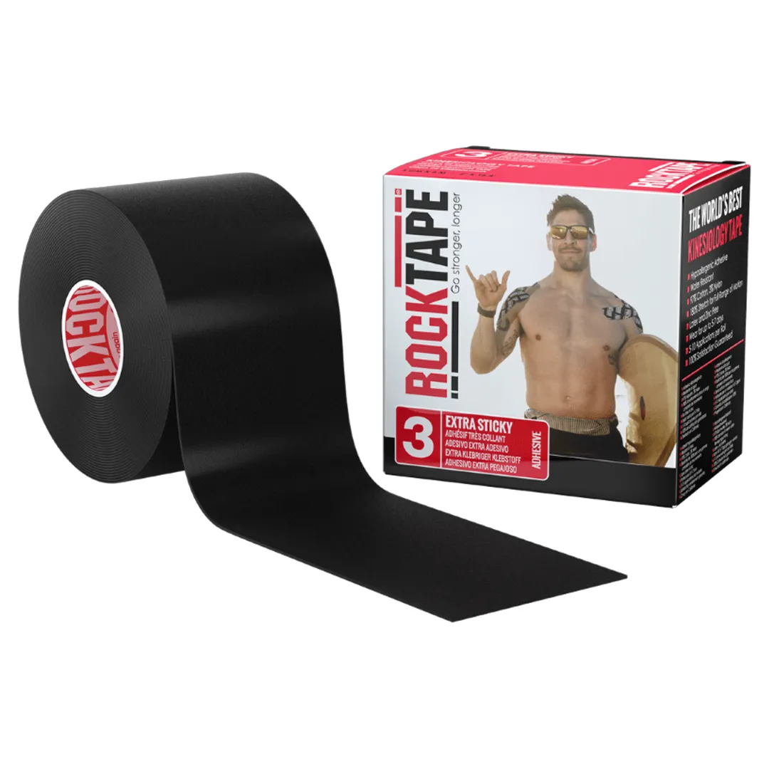 RockTape Extra-Sticky Kinesiology Tape (5cm x 5m)