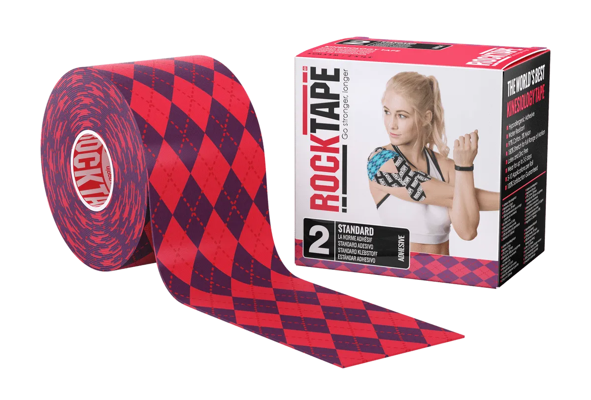 RockTape Standard Regular Argyle Pink
