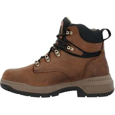 Rocky Men's Worksmart 6" Soft Toe WP Slip Resist Work Boot -Horse- RKK0457