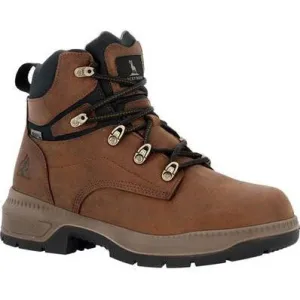 Rocky Men's Worksmart 6" Soft Toe WP Slip Resist Work Boot -Horse- RKK0457