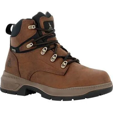 Rocky Men's Worksmart 6" Soft Toe WP Slip Resist Work Boot -Horse- RKK0457