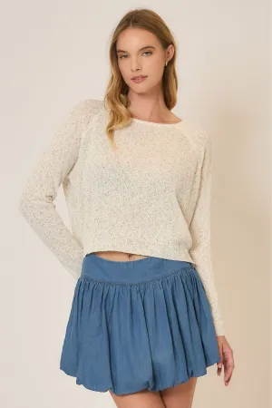 Rowan Melange Boat Neck Sweater
