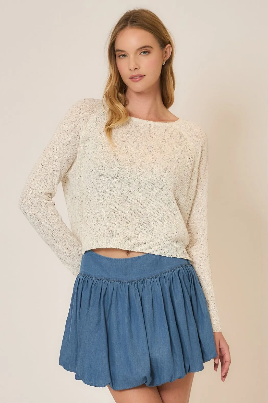 Rowan Melange Boat Neck Sweater