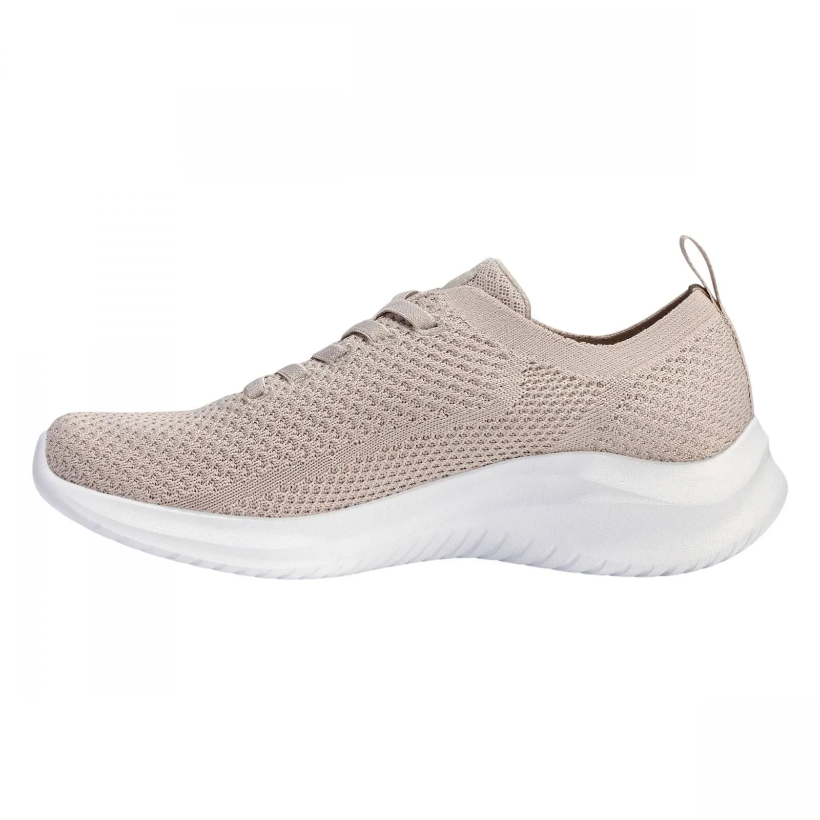 S Sport By Skechers Womens Resse 2.0 Elastic Gore Sneakers Taupe Brown 7.5M