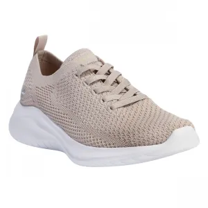 S Sport By Skechers Womens Resse 2.0 Elastic Gore Sneakers Taupe Brown 7.5M