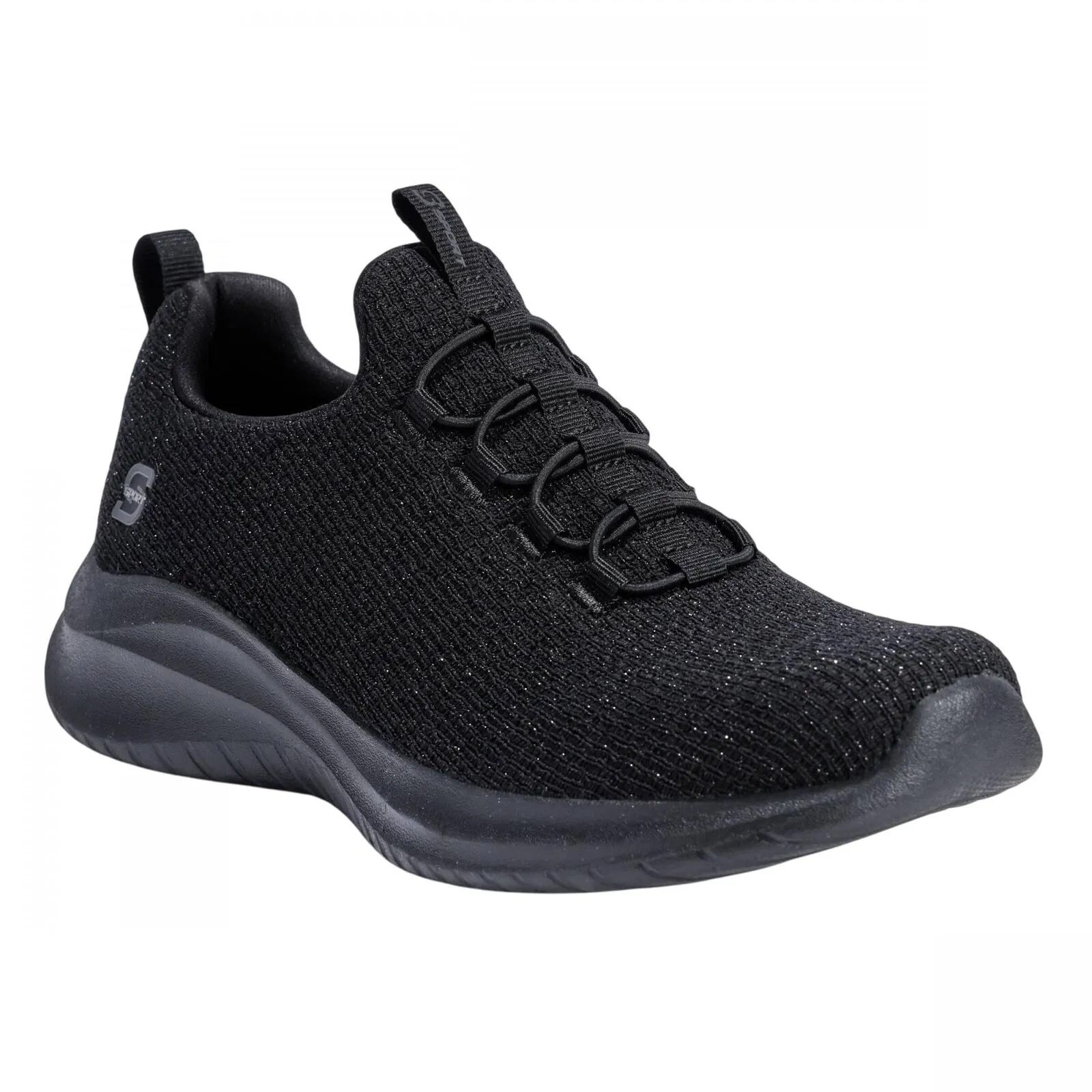 S Sport By Skechers Womens Charlize 2.0 Slip-On Sneakers 89261288 Black 7.5M