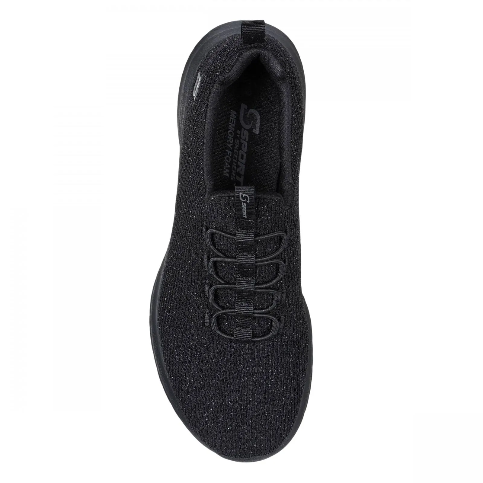 S Sport By Skechers Womens Charlize 2.0 Slip-On Sneakers 89261288 Black 7.5M