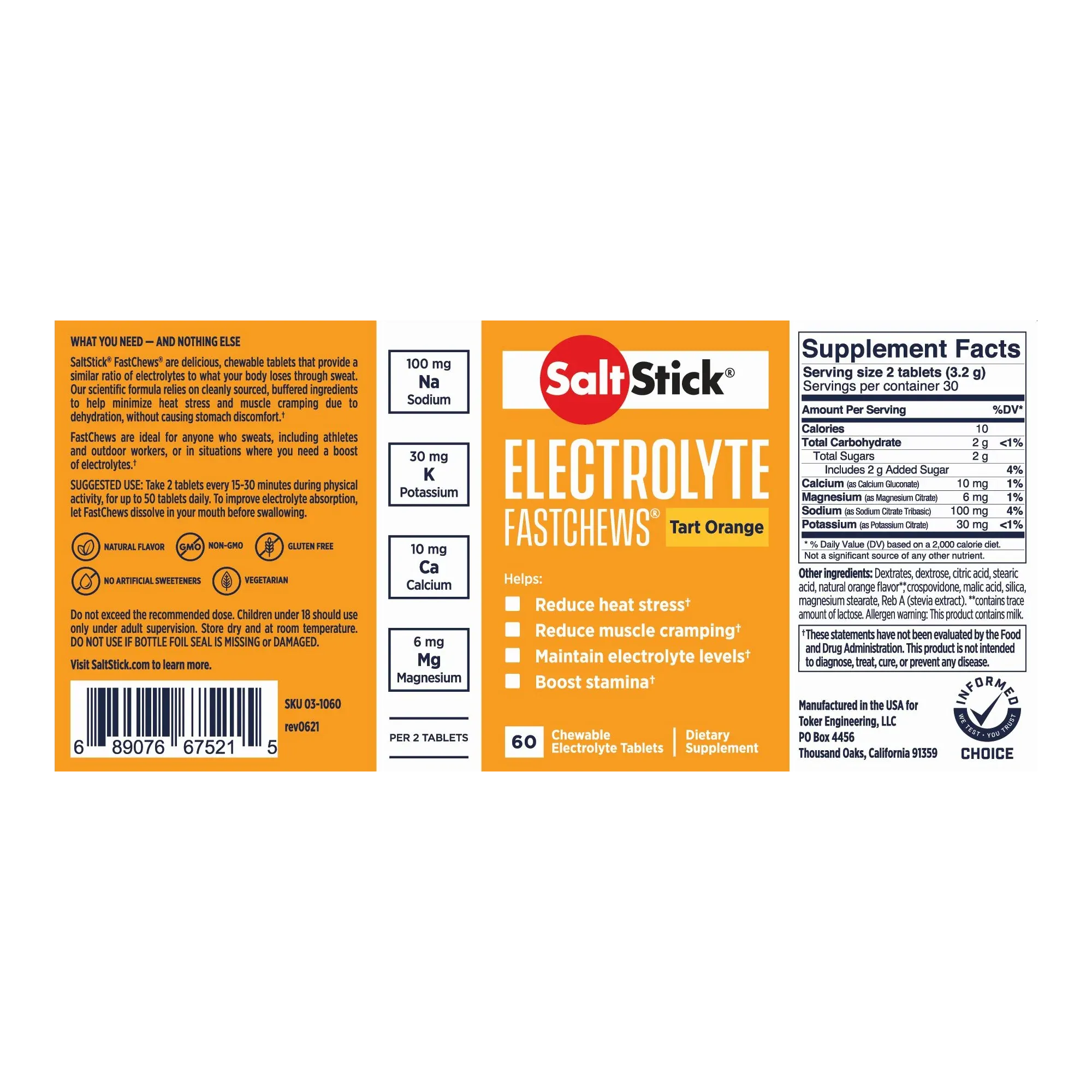 SALTSTICK FASTCHEWS 10 CHEW PACKS - BOX OF 12 - SAVE 14%