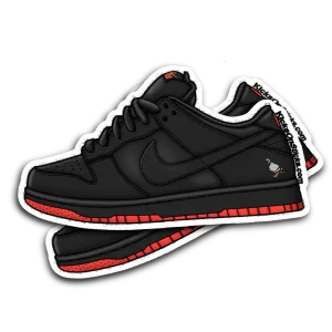 SB Dunk Low "Pigeon Black" Sneaker Sticker