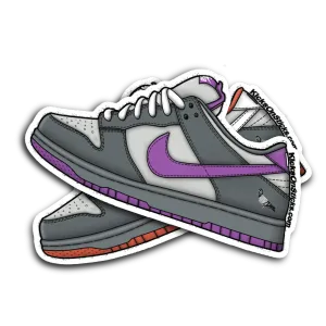 SB Dunk Low "Pigeon Purple" Sneaker Sticker