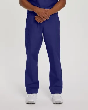 Scrub Zone 85221 Unisex Cargo Scrub Pants Cobalt