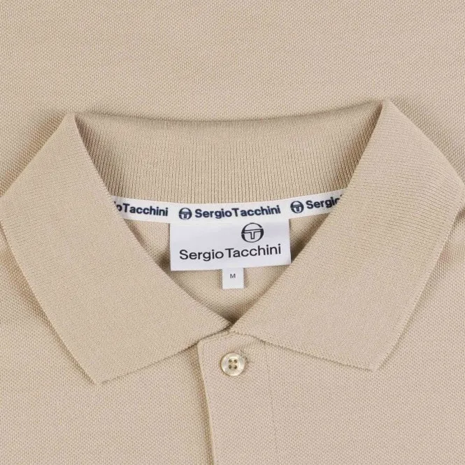 Sergio Tacchini Young Line Polo Shirt Humus/Maritime Blue