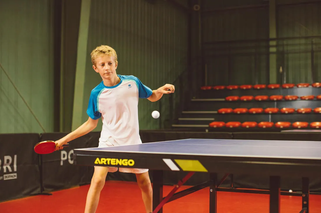 Set of 2 TTR 100 3* All-Round Table Tennis Bats and 3 TTB 100* 40  Balls Orange
