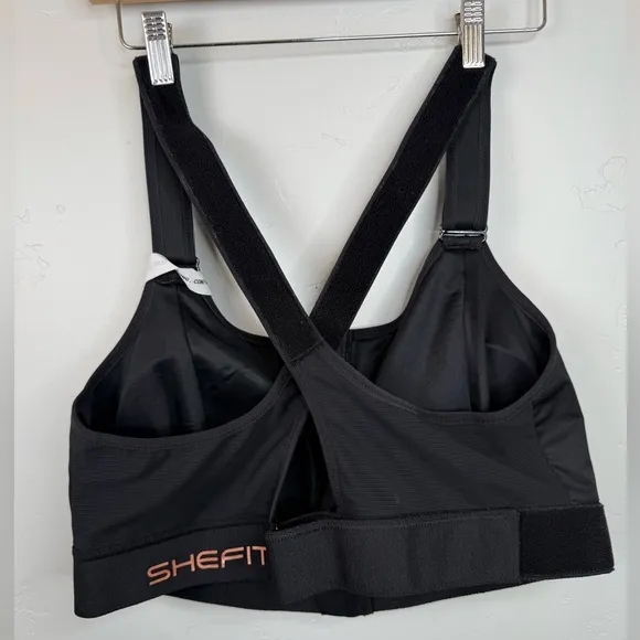 SheFit Ultimate Sports Bra 4Luxe Adjustable Plus Size High-Impact Sports Bra