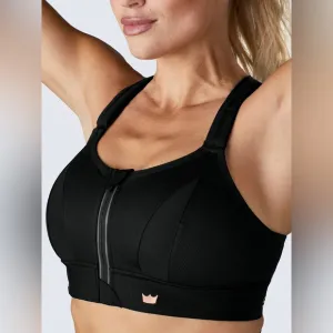 SheFit Ultimate Sports Bra 4Luxe Adjustable Plus Size High-Impact Sports Bra