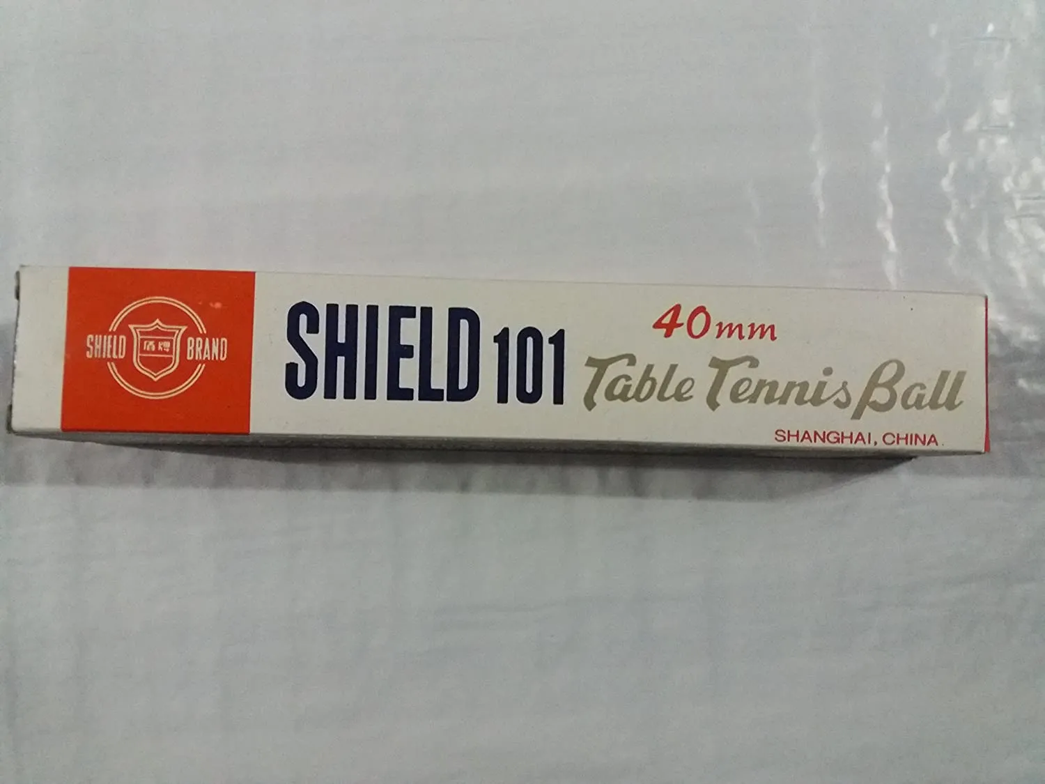 Shield 101 Table Tennis Ball, 40mm (12 balls)