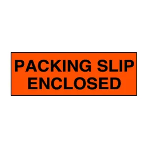 Shipping Labels - Packing Slip Enclosed - 2" x 5" - 500 / Roll - 5-Pack