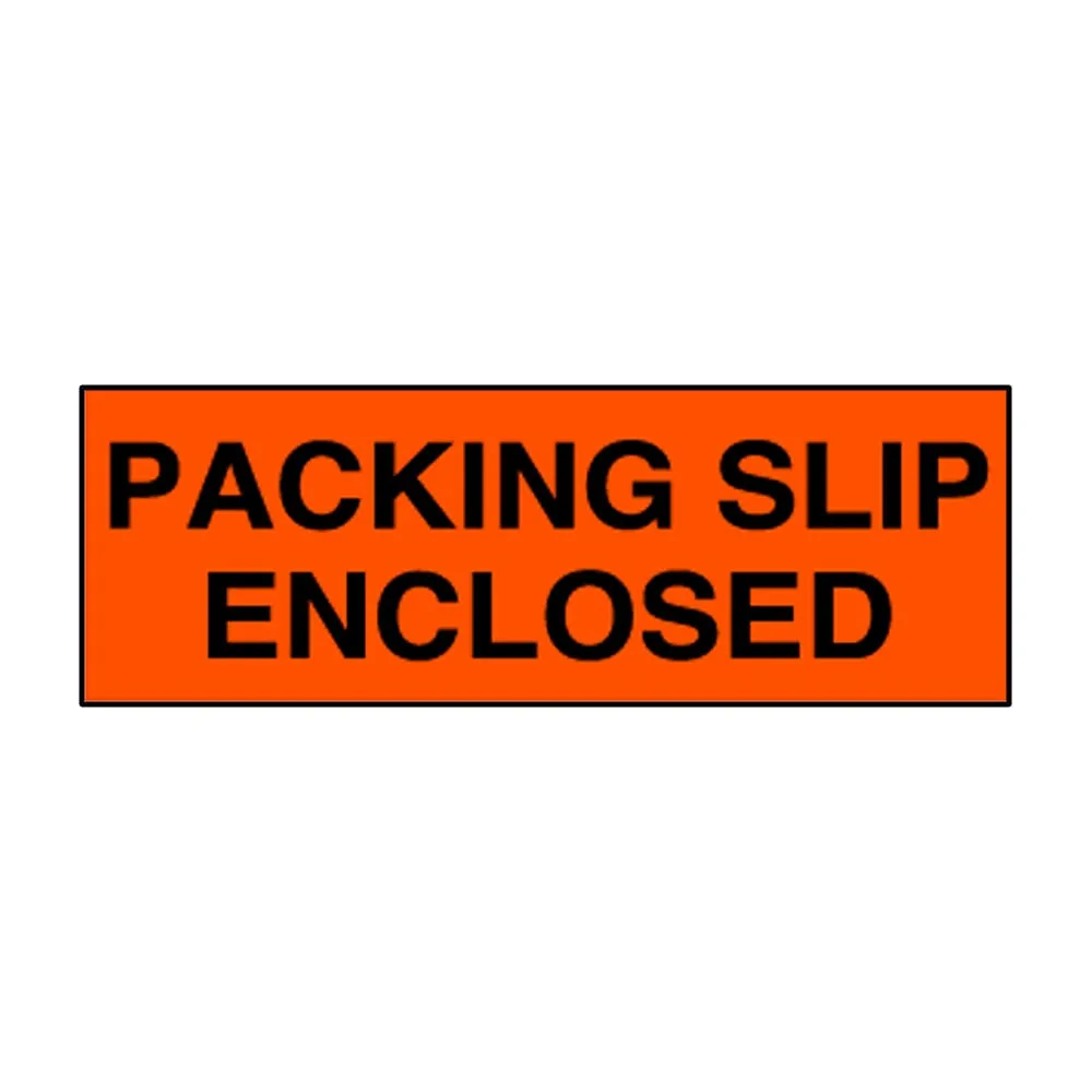 Shipping Labels - Packing Slip Enclosed - 2" x 5" - 500 / Roll - 5-Pack