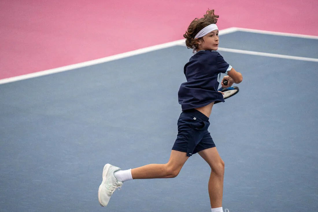 Short de tennis Junior -TSH dry marine