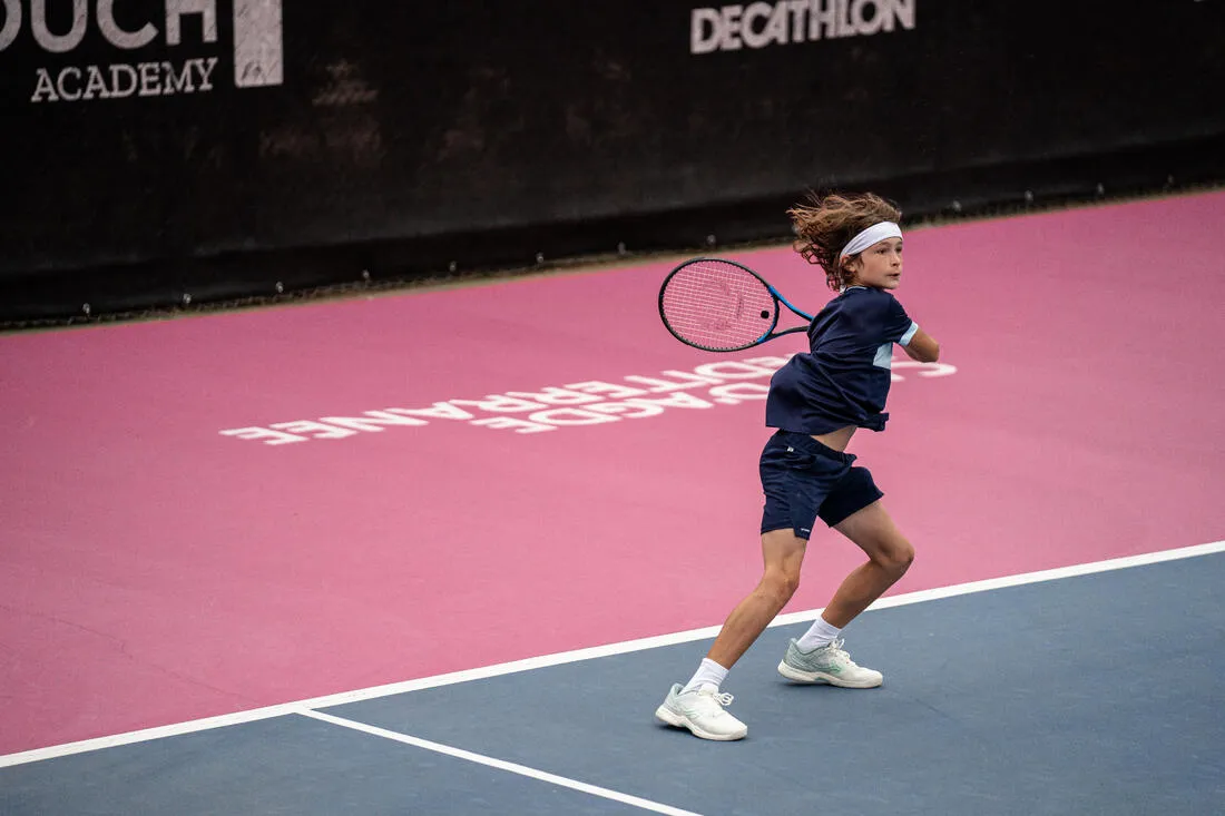 Short de tennis Junior -TSH dry marine