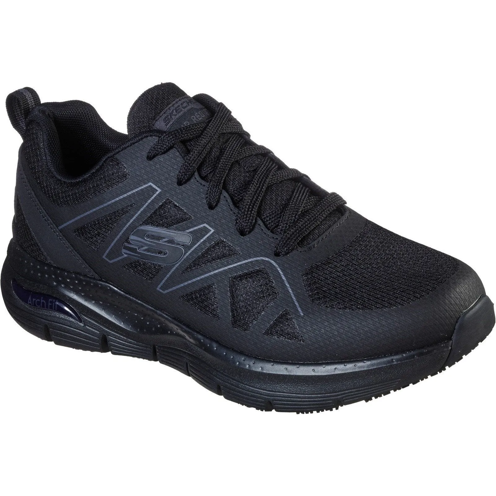 Skechers Work Axtell Arch-Fit ESD Slip Resistant Trainer